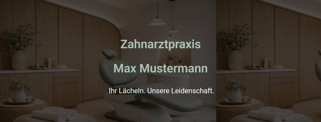 WordPress Website-Template für Zahnarztpraxen (Elementor kompatibel)