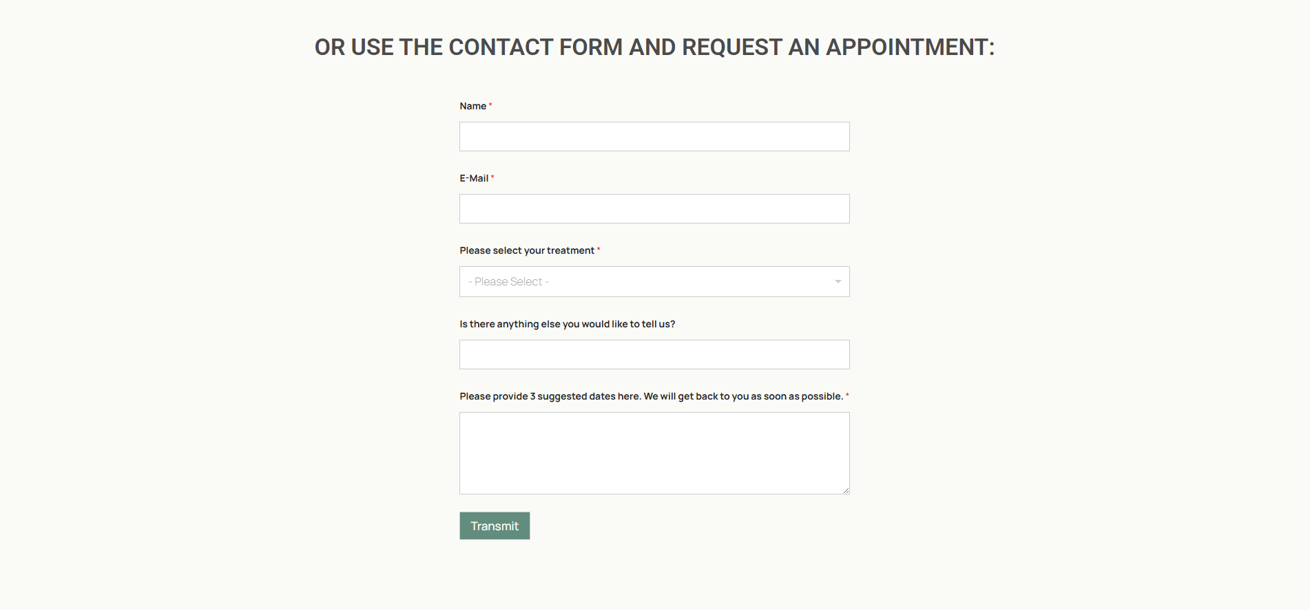 Dentist Office One-Pager, Elementor Template